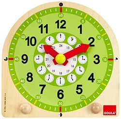 Goula - Reloj escolar, El primer reloj para los más pequeños para aprender las horas a partir de 3 años