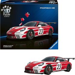 Ravensburger - Puzzle 3D Adultos Porsche 911 "Salzburg Edition | Puzzles 3D para Adultos Y Niños De 8 Años O Más | Maquetas para Montar De 108 Piezas | Regalos Niños 8 Años O Más