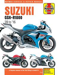 Suzuki GSX-R1000 '09 to '16: Service and Repair Manual
