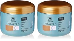 KeraCare Avlon Dry and Itchy Scalp Glossifier, 3.9oz/110g (Pack of 2) - Hair Conditioner, Dry Scalp - 39ml