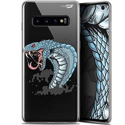 Caseink fodral för Samsung Galaxy S10 (6.1) gel HD [ ny kollektion - mjuk - stötskyddad - tryckt i Frankrike] Cobra Draw