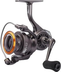 Abu Garcia Spinning Revo X draaiende rollen, roofdiervissen, zoetwatervisser, baars, snoek, snoekbaars, grijs, 5.1:1 overbrengingsverhouding, robuust en lichtgewicht, 7+1 lagertelling, 2500