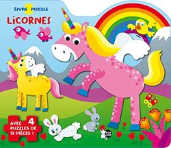 Livre Puzzle Licornes