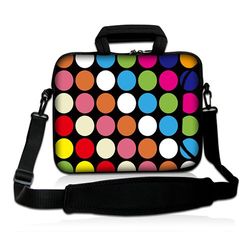 Pedea Design beschermhoes notebook tas 39,6 cm (15,6 inch) met schouderriem kleurpunten