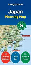 Lonely Planet Japan Planning Map: Durable Waterproof Travel Map with Easy-Fold Format, Slipcase, Itineraries, Transport Guide & Top Attractions