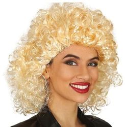 FIESTAS GUIRCA Curly Blond Wig IN Box