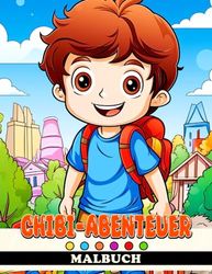 Chibi-Abenteuer: Spaßiges und fantasievolles Ausmalvergnügen für Kinder (im Alter von 8-12 Jahren)
