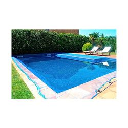 Fun & Go 81040 Rete per Piscina Leaf Pool Cover, Multicolore, 7 x 11 m