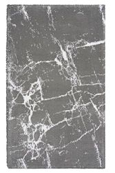 Kleine Wolke 4073977360 Como Tapis de bain Coton Platine 60 x 100 x 2 cm
