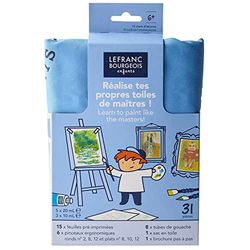 Lefranc Bourgeois Kids Box Realizuje swoje własne płótno mistrzów