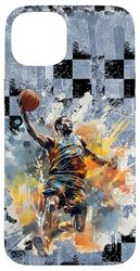 Canestro da basket per bambini Custodia per iPhone 15 Plus
