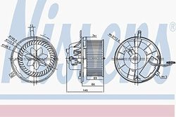 Nissens - 87032 au a 3 / s 3 (8p) (03