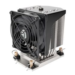 SilverStone Technology XE04-4189, Refroidisseur de CPU pour serveur/poste de travail à facteur de forme réduit 4U pour sockets Intel LGA4189, SST-XE04-4189B