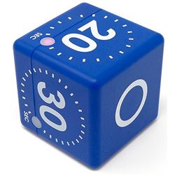 TFA Dostmann Cubo Digital. Temporizador, plástico, azul, 6. x 6. x 6. cm.