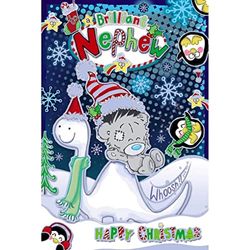 Me To You Bear Nephew My Dinky Christmas Card