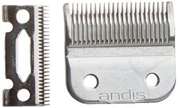 Andis, USPro Clipper Replacement Blade – Made from Carbon-Steel Material with Long Edge Life, Sharp Blades with Deep Teeth, Heat & Rust Resistant - for Perfect Cutting Performance, Chrome Finish