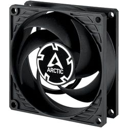 Watio Wave Ventilateur auxiliaire de 80 mm, noir, design universel, idéal pour le refroidissement dans diverses applications