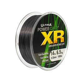 Ultima Power Carp XR Ultimate Abrasion Resistant Carp Fishing Mainline - Silt Grey, 0.31 mm - 12.0 lb