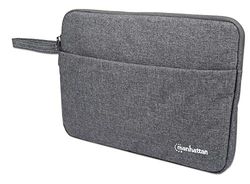 Manhattan 439916 Notebook fodral 14.5" Seattle Unisex, 30 x 27 x 3 cm Grå, Grå