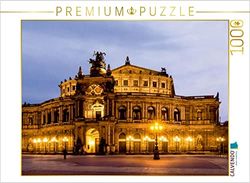 CALVENDO Puzzle Dresde - Opéra Semper 1000 Pieces 64 x 48 cm from Thomas Seethaler
