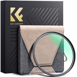 K&F Concept Nano-X Pro 82mm Filtro UV de Protección MC UV Ultradelgado con Marco de Cobre Vidrio óptico HD con 36 Capas Revestimiento Nano con Estuche de Filtro