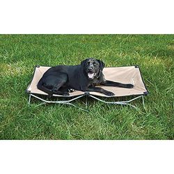 Carlson Pet Products Grote draagbare Pup Travel Pet Bed, Tan
