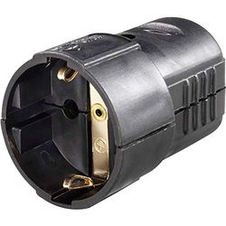GAO 627798 Veiligheidscontactkoppeling kunststof 230V zwart IP20