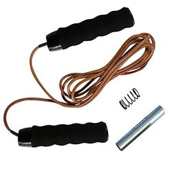 Sveltus Leather lestable 500g Unisex Adult Skipping Rope, Brown