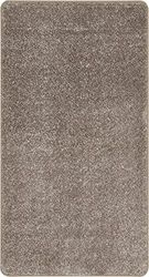 andiamo Parla Classic Plain Living Room Rug Bedroom Dining Room Taupe 57 x 110 cm