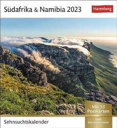 South Africa Longing Calendar 2023: Weekly Calendar with 53 Postcards