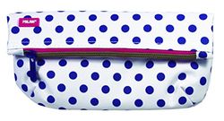 Milan Dots 3 081138DT3 etui, 23 cm, blauw/wit