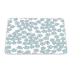 Questo Casa, Stampa Digitale Rettangolo Tappetino per Mouse, Base Antiscivolo, per Ufficio e Casa, Dimensioni: 22x18 Cm