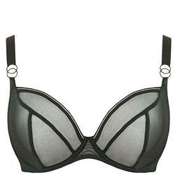 Curvy Kate Dam Lifestyle Plunge Everyday BH, svart, 90F UK, Svart, 90G