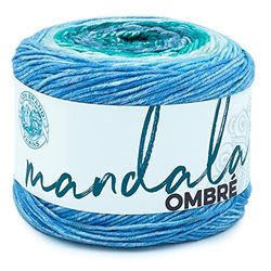 Lion Brand Yarn 551-211 Mandala Ombre Dwirn, Balance, One Size