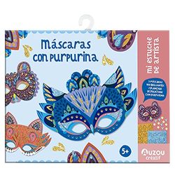 Auzou Editions Español Kunstenaar: Maskeretui met glitter (1)