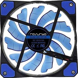 Rasurbo Fan 120 PC-behuizing-luchter, blauw (B x H x D) 120 x 120 x 25 mm