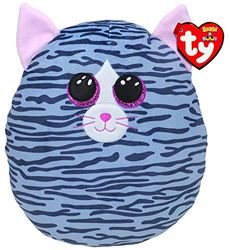 Ty – Squish a Boos – pluche kussen voor kinderen Kiki de kat, 20 cm, Ty – 39290