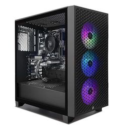 PC GAMING Corsair – PC Gamer iCUE AMD 4060 – MSI GeForce RTX 4060 8Go – Boitier Corsair 3000D Airflow RGB – Carte Mere ASUS A520M-A CSM – Corsair Vengeance 2X8Go DDR4 3600 – SSD 1To – Windows 11 Pro