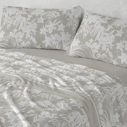 Burrito Blanco | Nacarina® lakan | 135 cm säng (+tillgängliga storlekar) | Design 029 | Sten färg (135 x 190/200 cm)