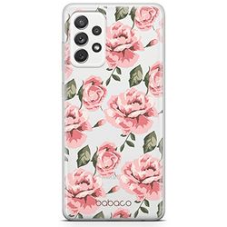 ERT GROUP mobiltelefonfodral för Samsung A52 5G / A52 LTE 4G / A52S 5G originalt och officiellt licensierat Babaco mönster Flowers 013 anpassad till formen på mobiltelefonen, gedeeltelijk transparant