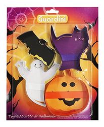 Guardini, Ricorrenze, Cortadores para galletas con motivo Halloween. Material: Hojalata, Colores Variados.