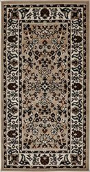 andiamo tappeto oriental- tappeto da salotto - decorazione orientale - tappeto camera da letto easy-care con motivo orientale senza tempo, 160 x 230 cm, Beige