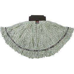 Rubbermaid Commercial MAXIMIZER mop Head, Microfiber Blend, M, Green, 1