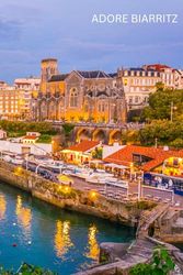 Adore Biarritz Notebook: 100 Lined Pages | France Travel Journal