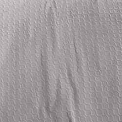INTRECCI Colcha Velvet 2 plazas Gris