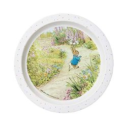Petit Jour Paris - Babybord Ø 21 cm Peter Rabbit - Geniet van je eerste maaltijd!, Veelkleurig