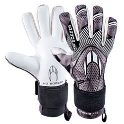 HO Soccer suprême Pro Negative Gants de Gardien de But Unisexe Adulte, 0510662, Noir/Blanc, 10