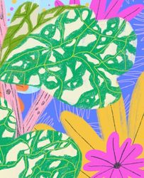Wild Forms: A Bold Nature Inspired Notebook: Botanical Journal with Striking Design. Perfect for Writing, Creativity and Everyday Notes. 200 Lined Pages. Soft Matte Cover