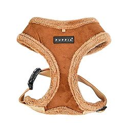 Puppia Terry A - Pettorina invernale per cani di piccola e media taglia – caldo e morbido gilet in molti colori – utilizzabile anche come pettorina per cuccioli