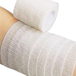Surgifix - Bandage élastique cohésif Autofix Haft, fixation instantanée et prolongée, compression légère, ne colle pas à la peau et aux cheveux; Blanche; Mesure 4 m x 12 cm, 36 rouleaux en étui